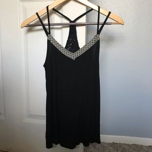 Xhilaration Strappy black tank